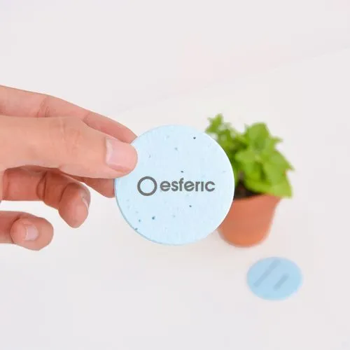 Carte de visite ronde - pers. Recto/verso