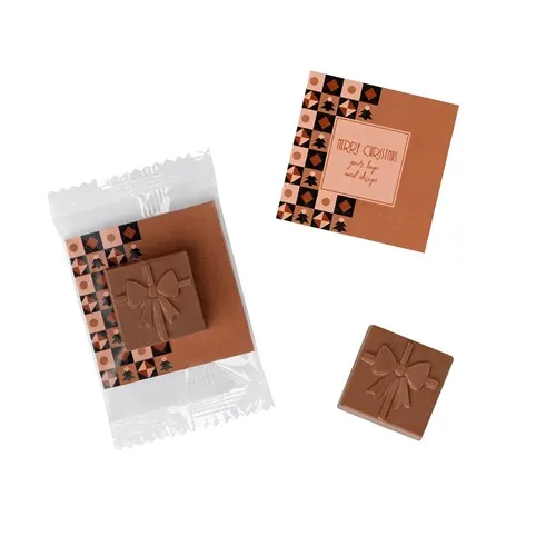 CARTE PUBLICITAIRE - BOÎTE CADEAU PRALINÉ