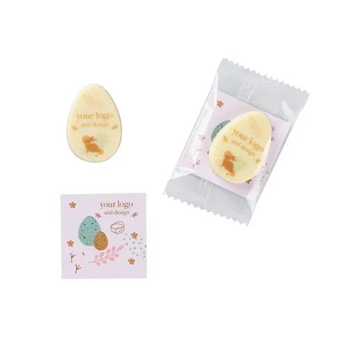 CARTE PUBLICITAIRE - ŒUF EN CHOCOLAT PRINT