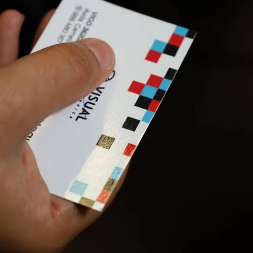 CARTES DE VISITE LAMINÉES 300GR 1 FACE PERSONNALISABLE