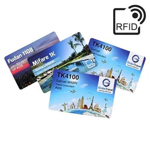 Cartes RFID en PVC personnalisables