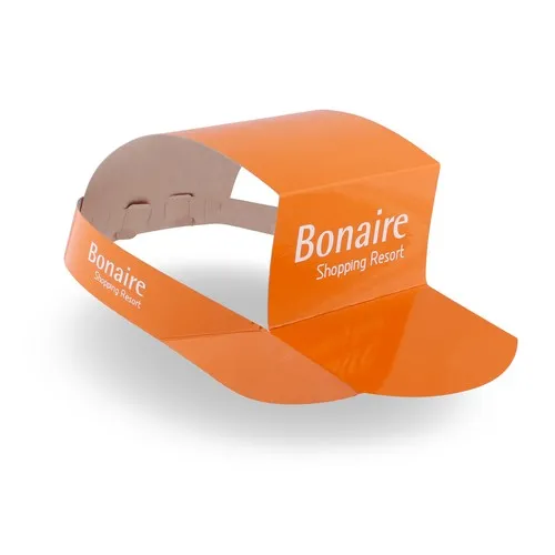 CASQUETTE À VISIERE DE CARTON RECYCLÉ