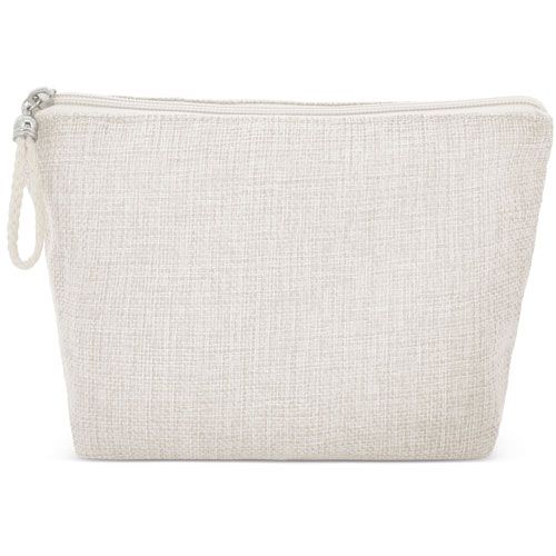 Trousse de toilette en liège et coton personnalisable