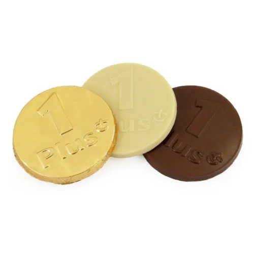 Médailles au chocolat 75 mm