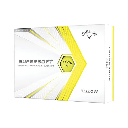 Balles de Golf CALLAWAY - SUPERSOFT BLANCHE
