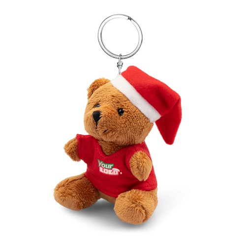 Ours en peluche porte-clés personnalisable - Objet publicitaire