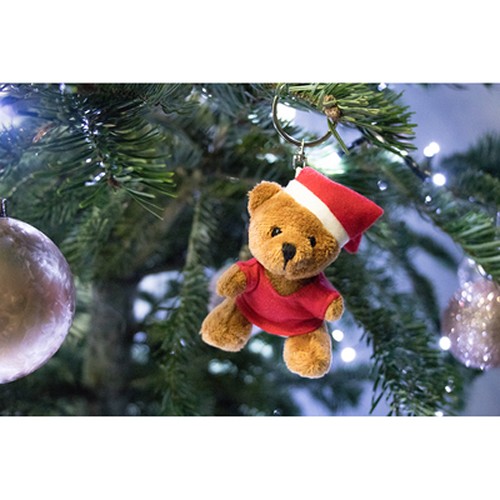 Ours en peluche porte-clés personnalisable - Objet publicitaire