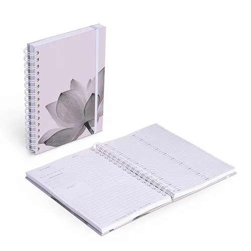 Planner Spirale Rigide Personnalisable - Formats A4 à A7