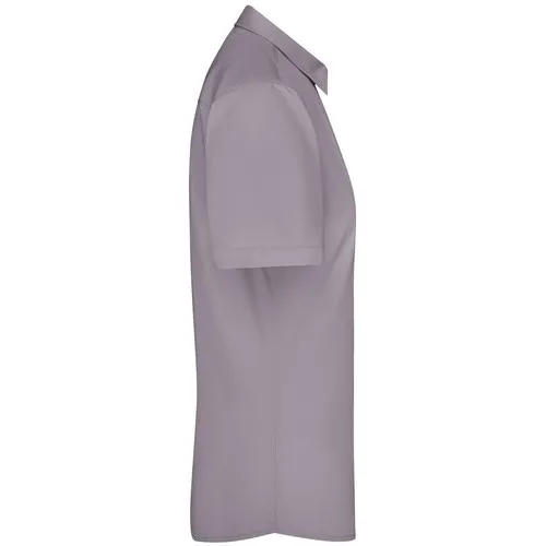 Chemise femme à manches courtes en popeline