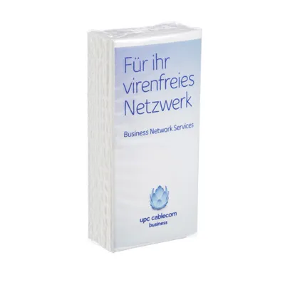 Paquet de Mouchoirs Personnalisés - 10 Mouchoirs 4 Plis