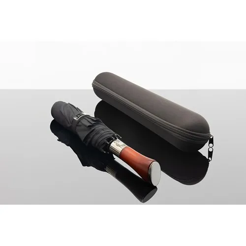 Parapluie Pliable Eco-Responsable Automatique - Poignée Bois