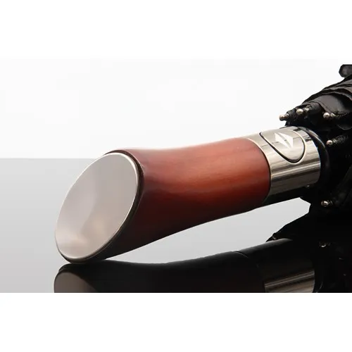 Parapluie Pliable Eco-Responsable Automatique - Poignée Bois