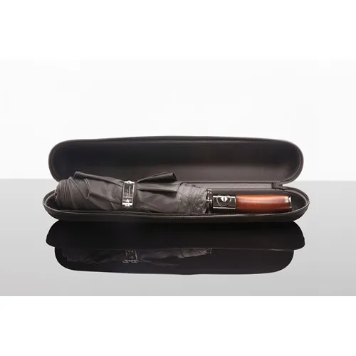 Parapluie Pliable Eco-Responsable Automatique - Poignée Bois