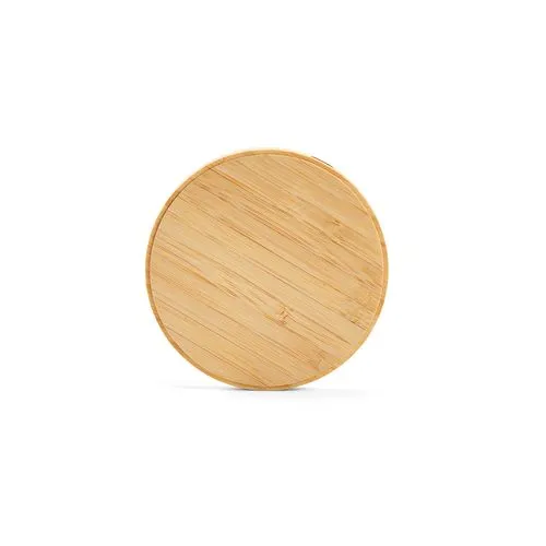 Chargeur sans fil Kepler, en bambou, 15W, USB-C