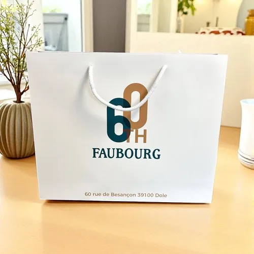 SAC PAPIER LUXE SUR MESURE - 2 COUL