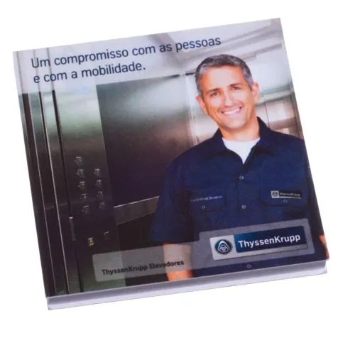 Bloc Notes Repositionnable Personnalisé 100x100mm - 100 Feuilles