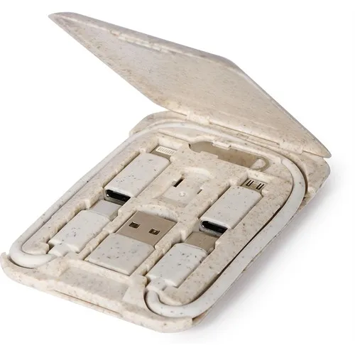 Câble de Recharge 3 en 1 Lumineux Personnalisable avec Logo