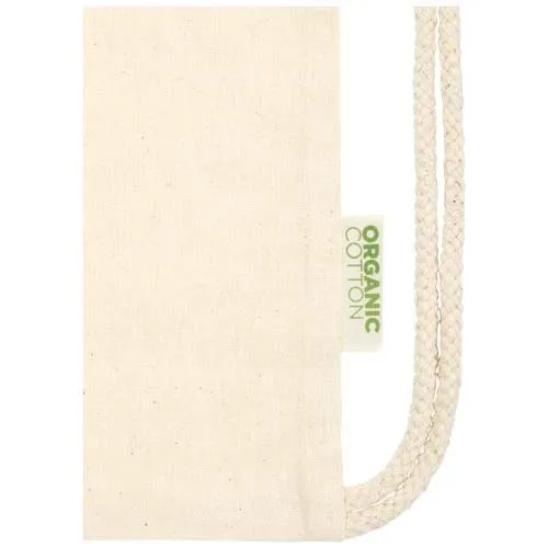 Sac à cordon bio OCS 5L en coton organique 100 g/m² personnalisable