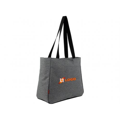Sac Cabas Isotherme RPET Personnalisable - 20L Gris Chiné