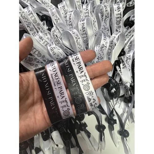 Bracelets en tissu personnalisés pour événements professionnels