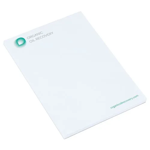 Bloc-notes A5 Recyclé Personnalisable - 50 Feuilles