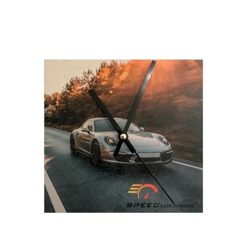 Horloge Made in France - Ronde en BOIS véritable