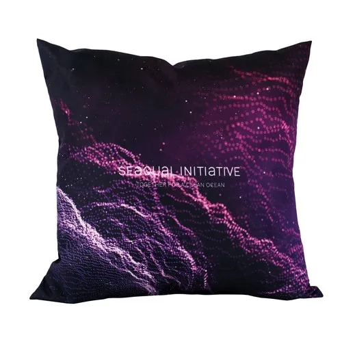 Coussin Personnalisable en Matière Recyclée Marine Seaqual