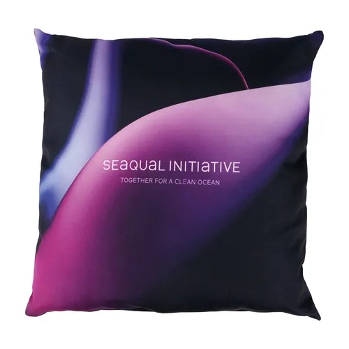 Coussin Personnalisable en Matière Recyclée Marine Seaqual