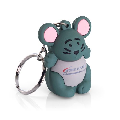 Porte-clés PVC Full 3D Personnalisé - Forme sur Mesure