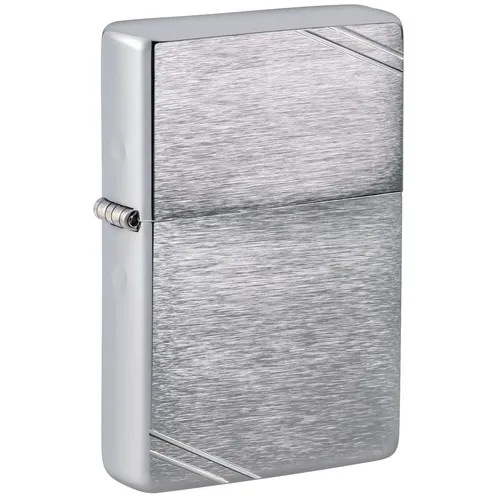 Zippo Vintage Chrome Brushed
