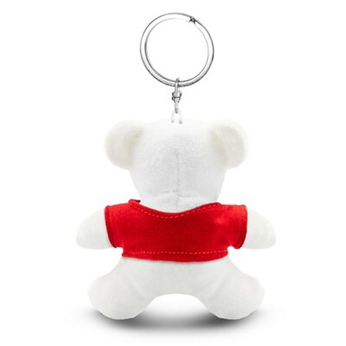 Porte-clés Ours en Peluche avec T-shirt Personnalisable