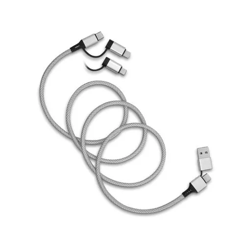 Câble de Charge 6-en-1 Magnétique Enroulable - Personnalisable