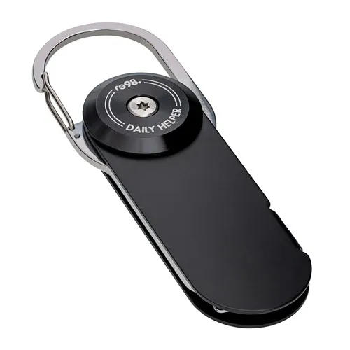 Outil Multifonctions Compact Personnalisable avec Mousqueton