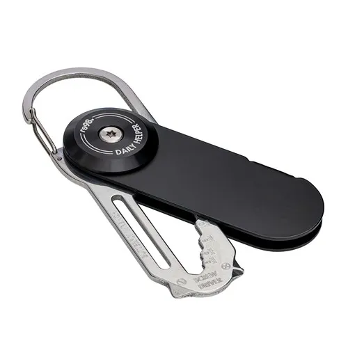 Outil Multifonctions Compact Personnalisable avec Mousqueton