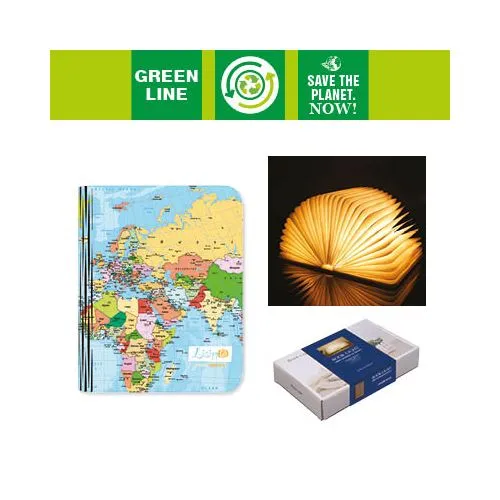 Lampe Livre Pliable Personnalisable USB - Objet Publicitaire Écologique