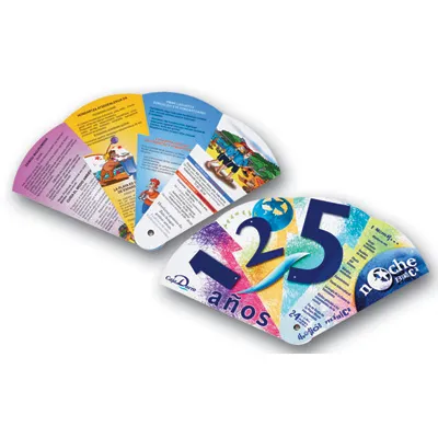 Éventails personnalisés par sérigraphie - Communication événementielle