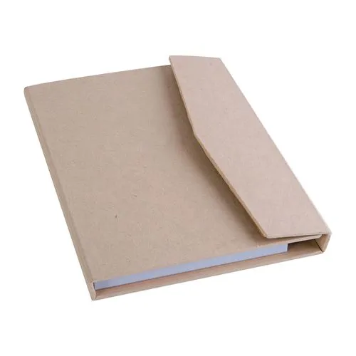 Carnet A7 Écologique avec Notes Adhésives et Stylo Personnalisable