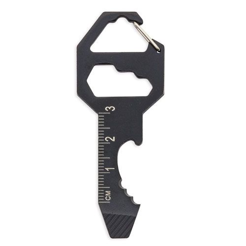 Porte-Clés Multifonction 6 en 1 Personnalisable - Outil Pratique