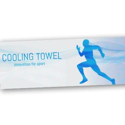 Serviette rafraîchissante