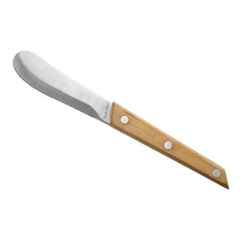 Planche à tartiner bambou avec couteau à beurre personnalisable