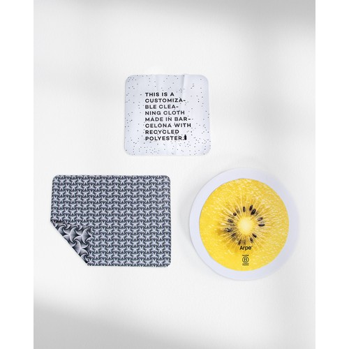 Essuie-verres publicitaire en microfibre personnalisé