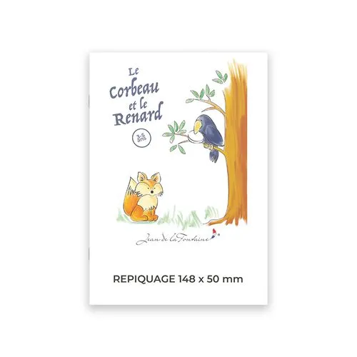 Cahier de jeux personnalisé 3-5 ans - Fables illustrées