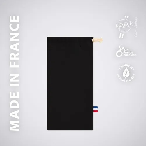 Petit Pochon en Coton Naturel Personnalisable - Format Compact