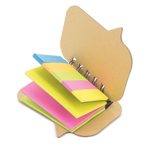Règle marque-pages avec notes adhésives personnalisable