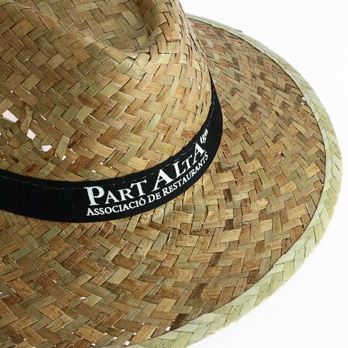 Chapeau Panama Personnalisé en Paille Dorée - Dès 100 pièces