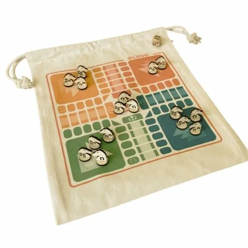 Pochon 3 JEUX EN 1 : petits chevaux / dames / échecs - France