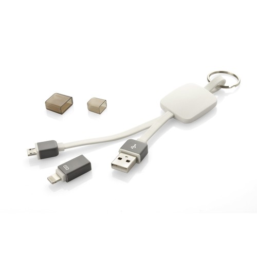 Câble USB 2 en 1 Personnalisable - Micro USB et Lightning