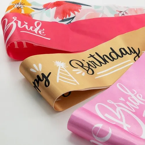 Ceinture EN SATIN PERSONNALISABLE