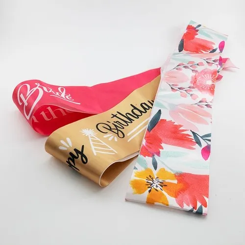 Ceinture EN SATIN PERSONNALISABLE