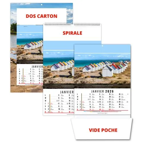 CELINE 2026 - 12 FEUILLETS - BLOC SEUL SANS MARQUAGE